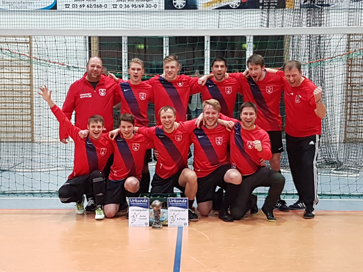 3. Platz beim Salzpokal - sehr guter Hallenfußball