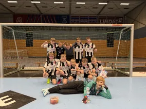 Starker 2. Platz der D-Junioren in der Werner-Aßmann-Halle