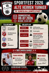 Turnier Alte Herren - Verabschiedung
